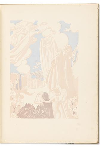 Alighieri, Dante (1265-1321) & Maurice Denis, illus. Vita Nova, extra-illustrated in a fine Art Deco binding.
